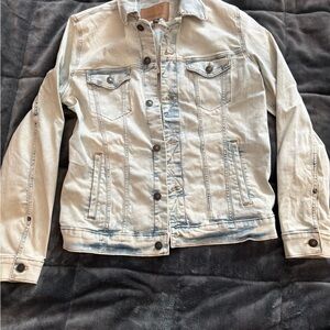 American Eagle Outfitters Light Blue Denim Jacket